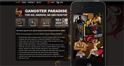 Desktop Screenshot of gangsterparadiseapp.com